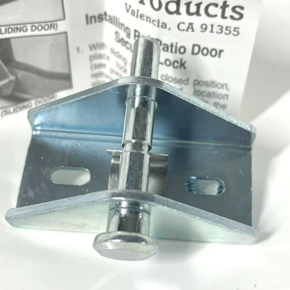Pet Products Sliding Glass Patio Door Security Loc - Picture 1 of 2